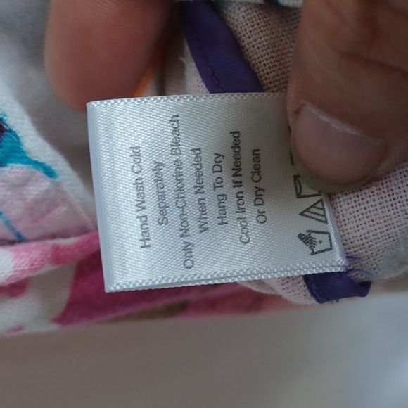 Coldwater Creek Multi Watercolor Floral Jacket Linen Blend Pockets, sz 10 - Picture 8 of 8